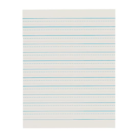 D&#x2019;Nealian&#x2122; Ruled Handwriting Newsprint Paper, 5 Packs of 500